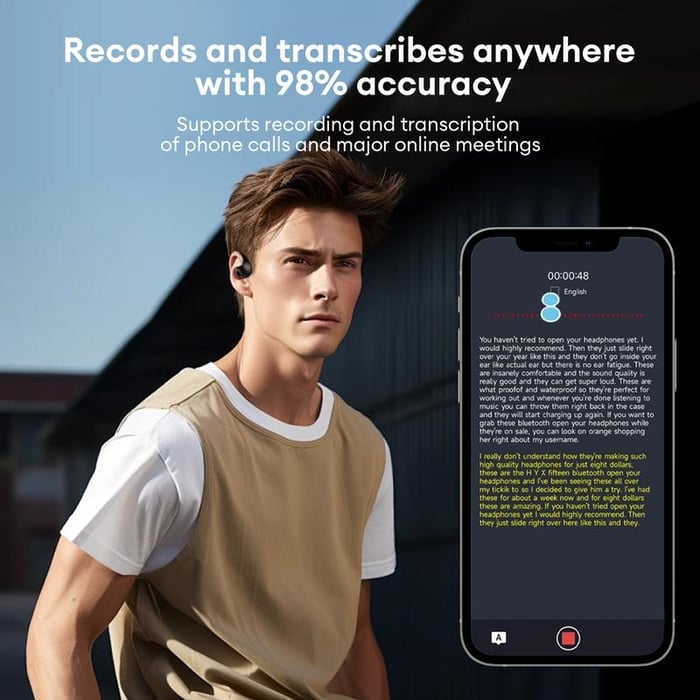 LinguaAir Real-Time Translation Earbuds