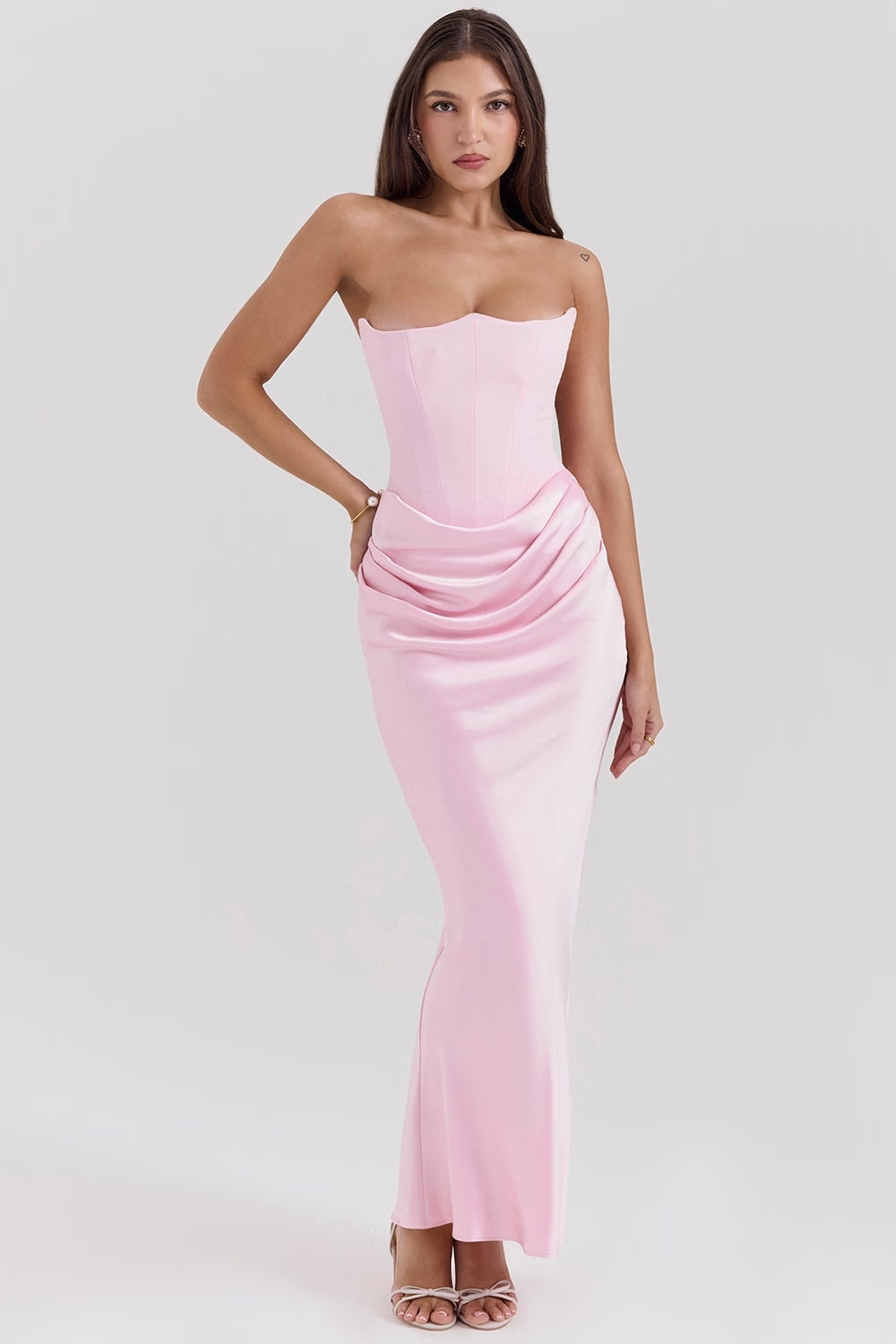 CurveHold™ Strapless Maxi Dress