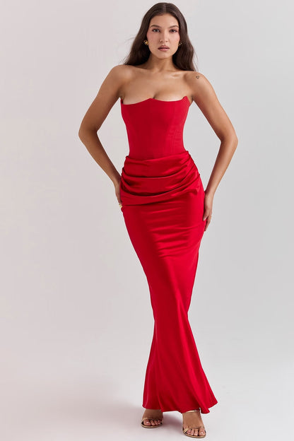 CurveHold™ Strapless Maxi Dress