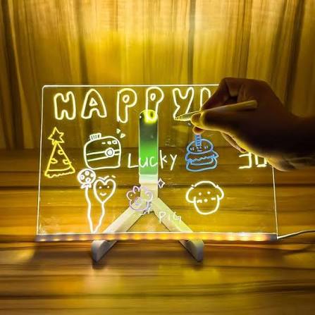 MagicGlow LED Drawing Board for Kids