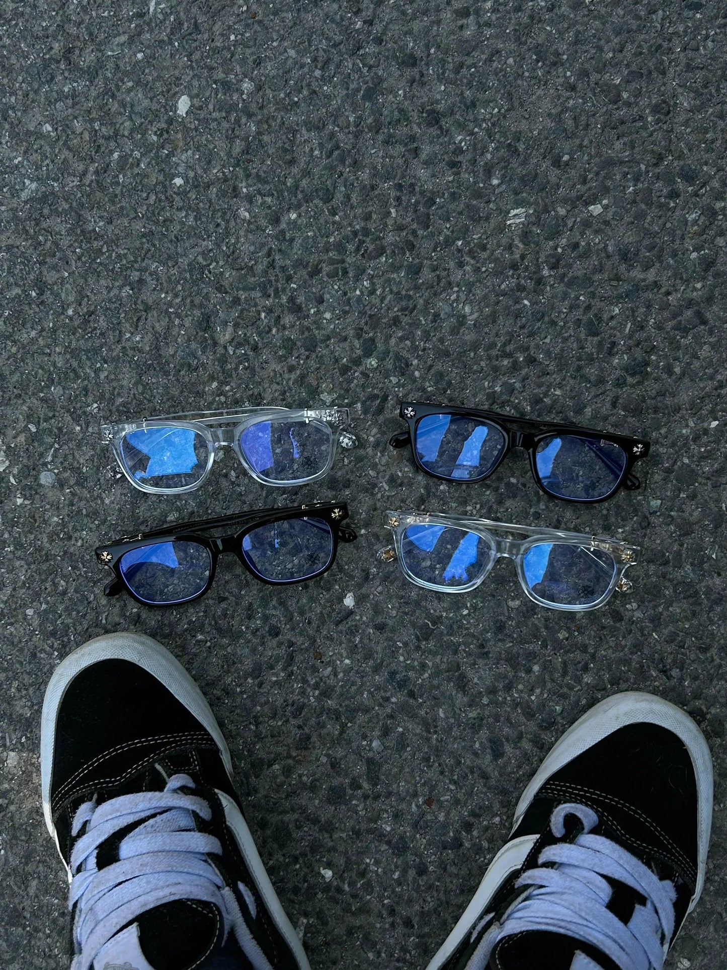 Chrome Cross Frames 2.0