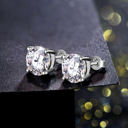 IcePass™ Diamond Stud Earrings