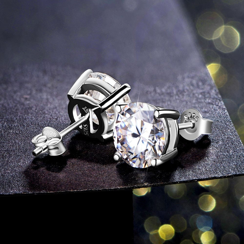 IcePass™ Diamond Stud Earrings