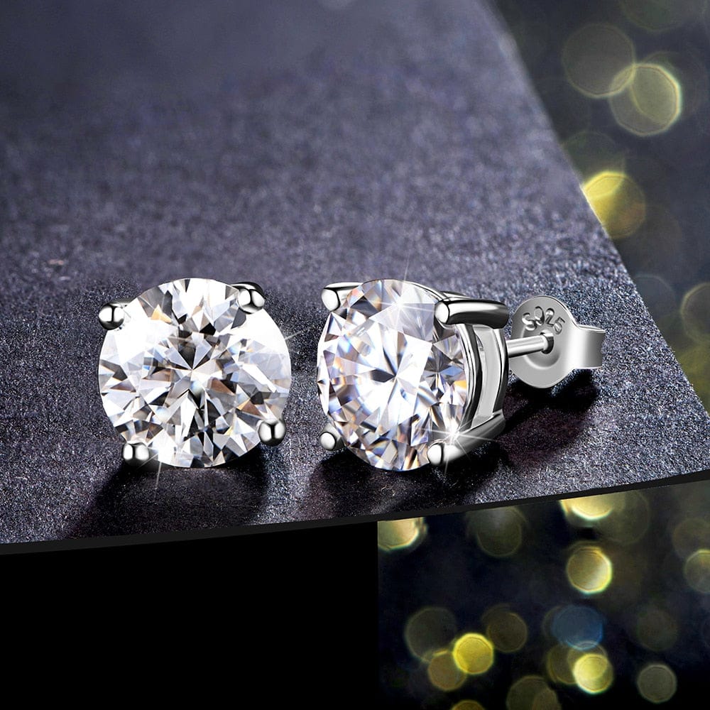 IcePass™ Diamond Stud Earrings