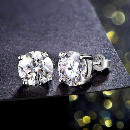 IcePass™ Diamond Stud Earrings