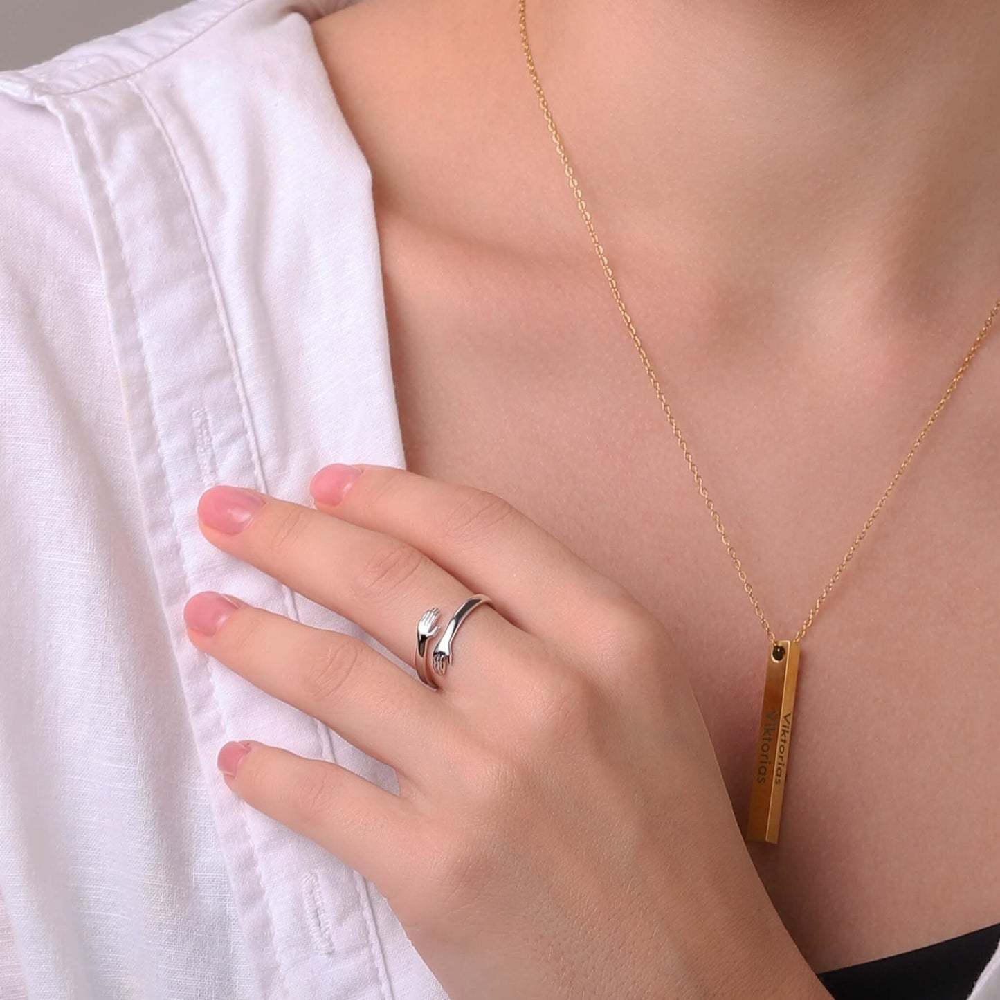 The Lovey Hug Ring