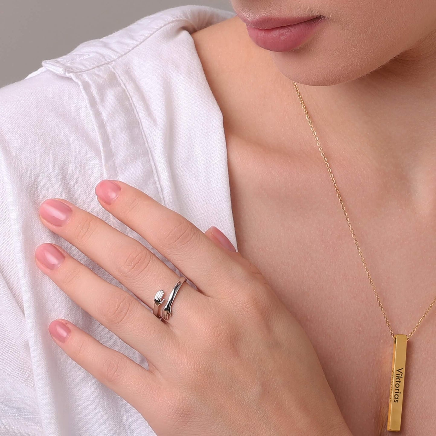 The Lovey Hug Ring