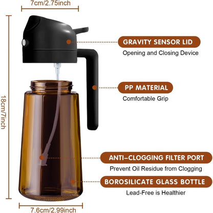 DualFlow™ Oil Sprayer Bottle