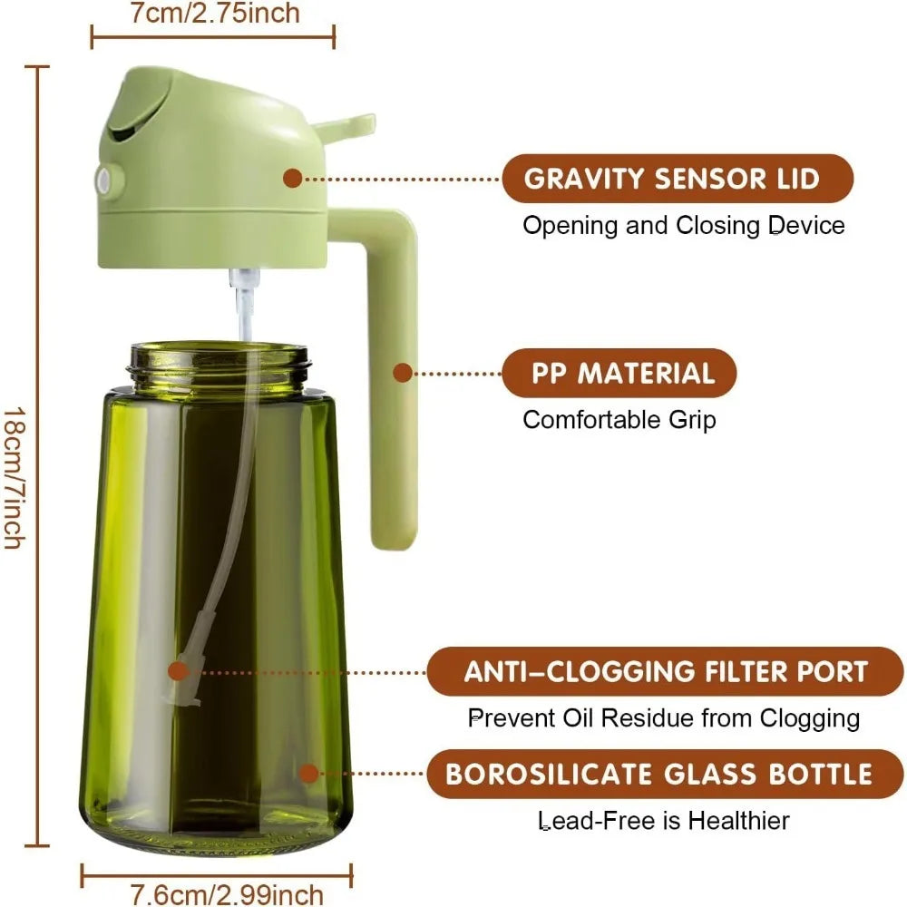 DualFlow™ Oil Sprayer Bottle