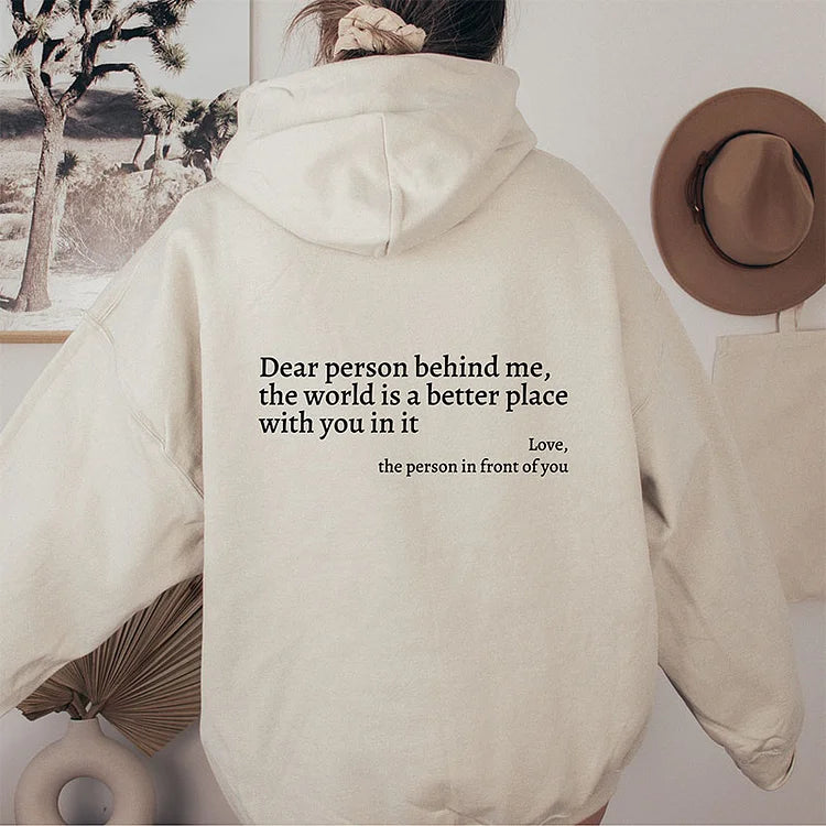 Dear Person Hoodie