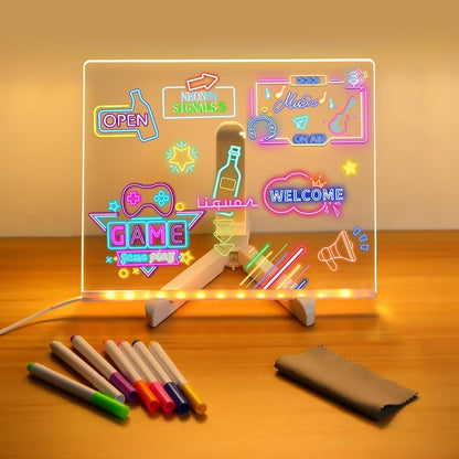 MagicGlow LED Drawing Board for Kids