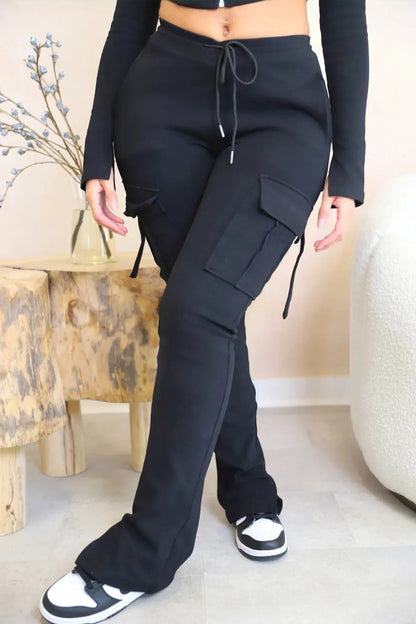 CargoFit 2.0™ -  High Waist Flare Leggings